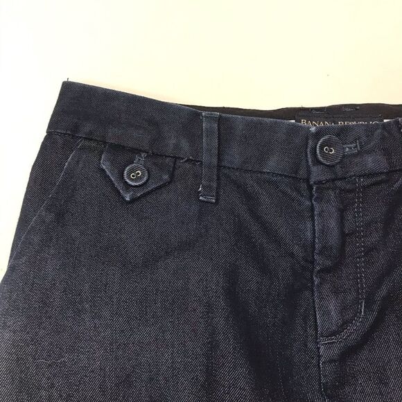 👠Banana Republic Dark chambray jean skirt      Size 0 - Picture 2 of 6